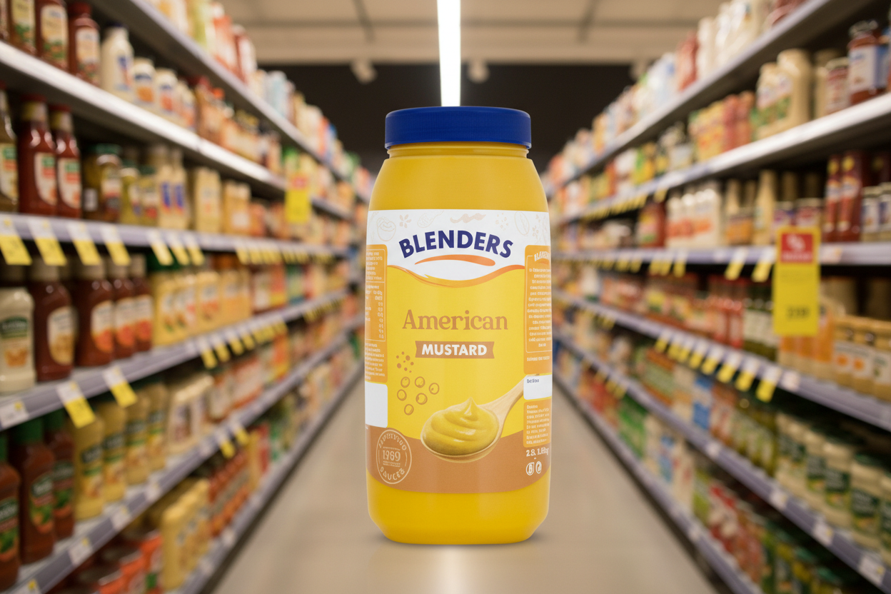 2 x Blenders American Mustard 2.50Kg