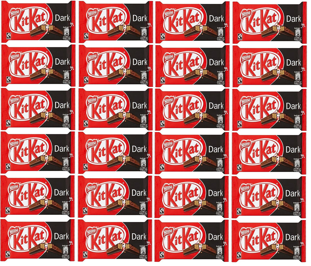 24 x Kitkat 4 Finger Dark 41.5Gm