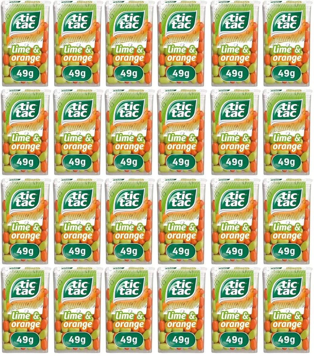 24 x Tic Tac Lime & Orange 49G