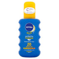 6 x Nivea Protect & Moisture Pump Spray Spf 20 200Ml