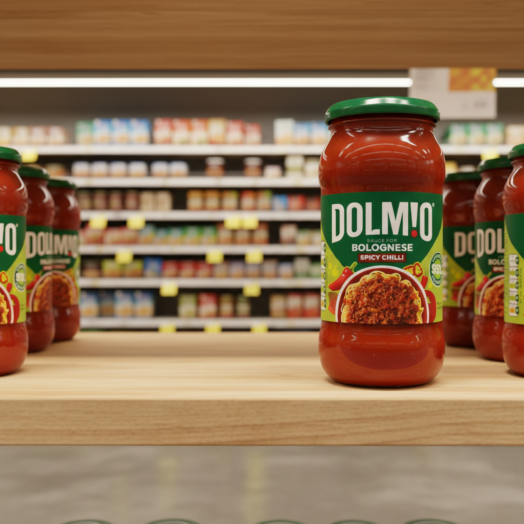 6 x Dolmio Sauce For Bolognese Spicy Chilli 450G