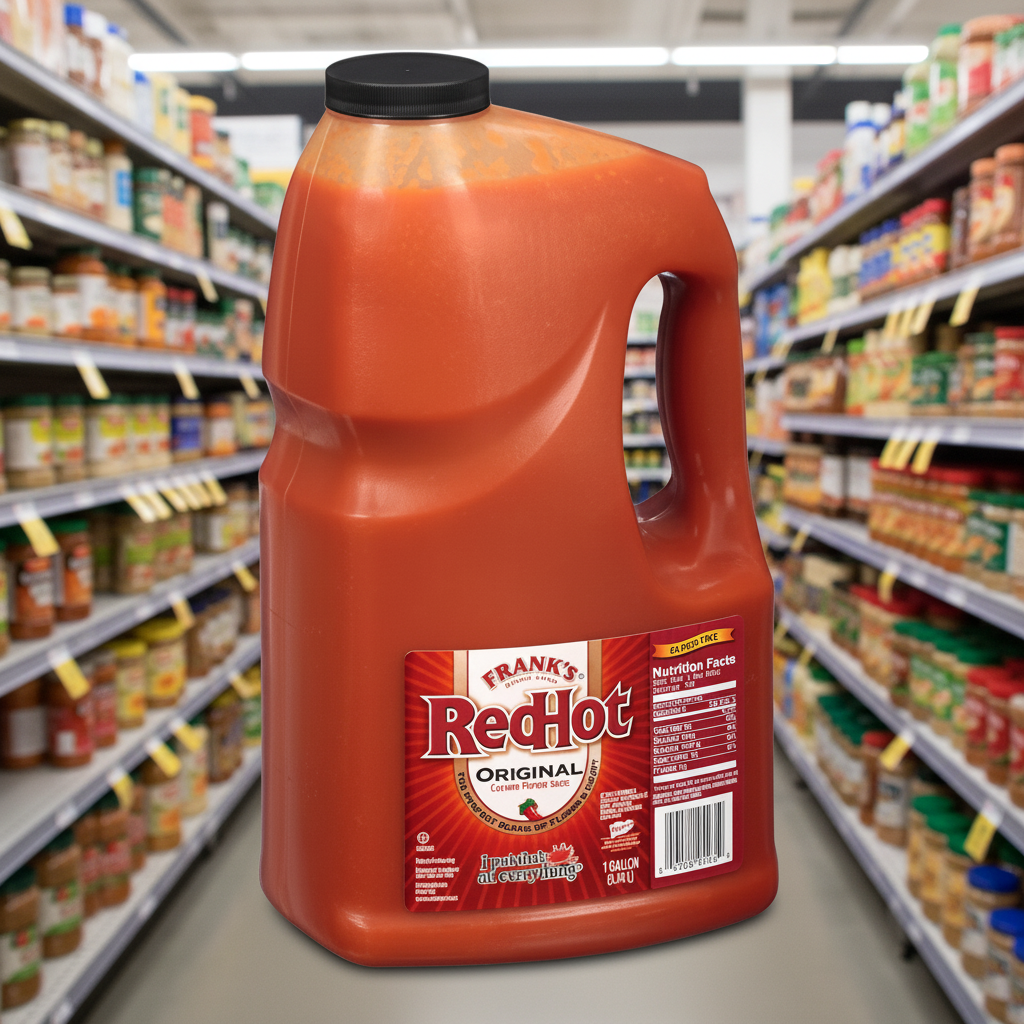 Frank's Redhot Original Cayenne Pepper Sauce 3.78L
