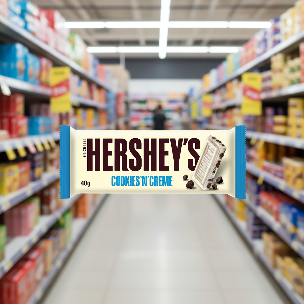 24 x Hershey's Cookies  N  Creme 40G