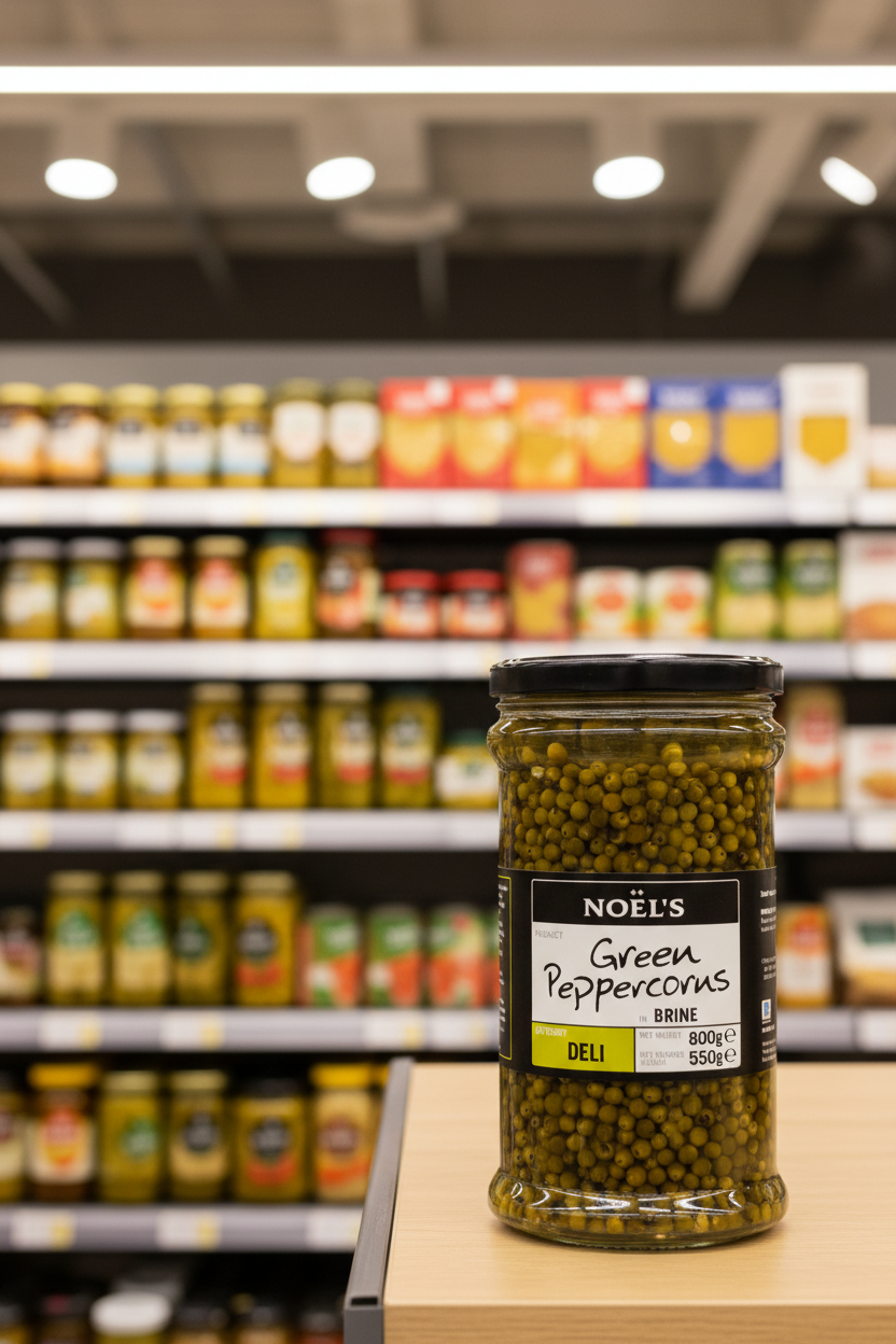 Noel's Green Peppercorns In Brine 800G