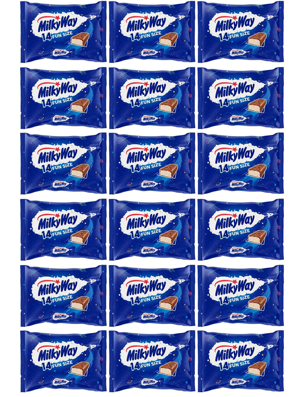 18 x Milky Way Funsize - 227GM