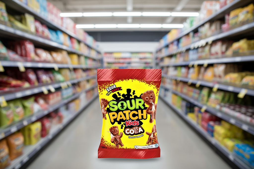 10 x Sour Patch Kids Cola Flavour Sweets 120G
