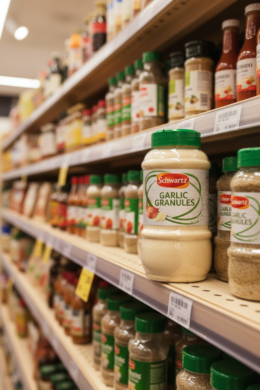 6 x Schwartz Garlic Powder 480G