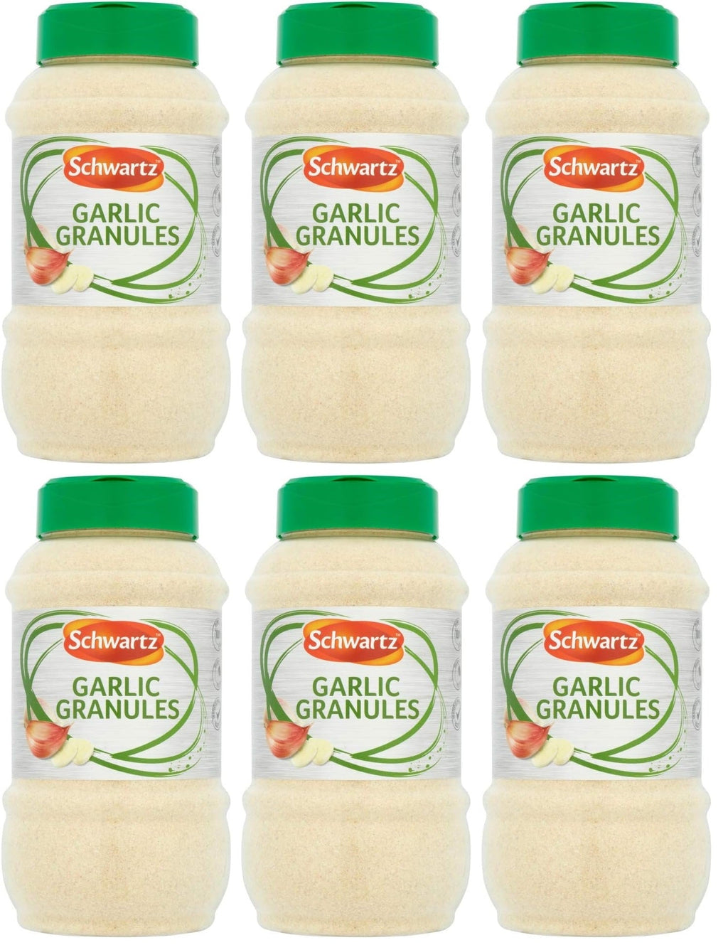 6 x Schwartz Garlic Powder 480G