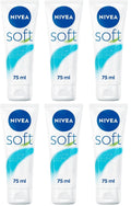 6 x Nivea Soft Moisturising Cream 75Ml