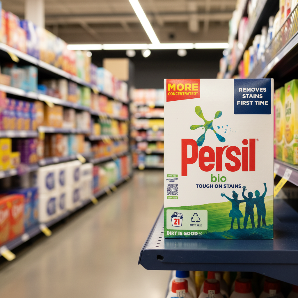 4 x Persil  Washing Powder Bio 21 Washes