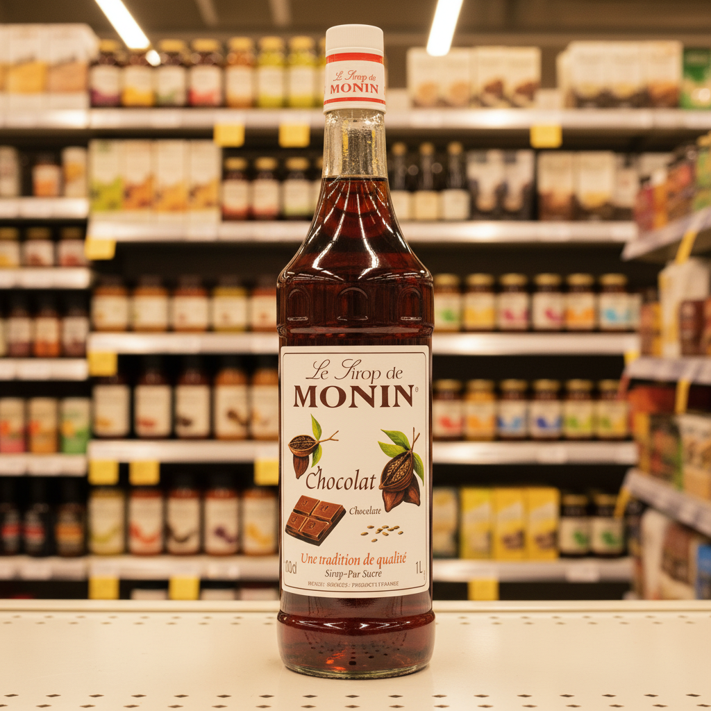 6 x Monin Chocolate Syrup 1Lt