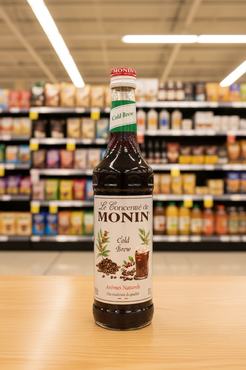 6 x Monin Cold Brew Syrup - 70Cl
