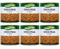 6 x Newforge Chick Peas In Brine 2.55Kg