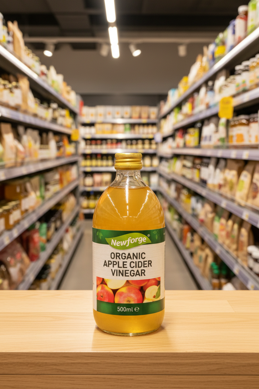 Newforge Organic Cider Vinegar 500Ml