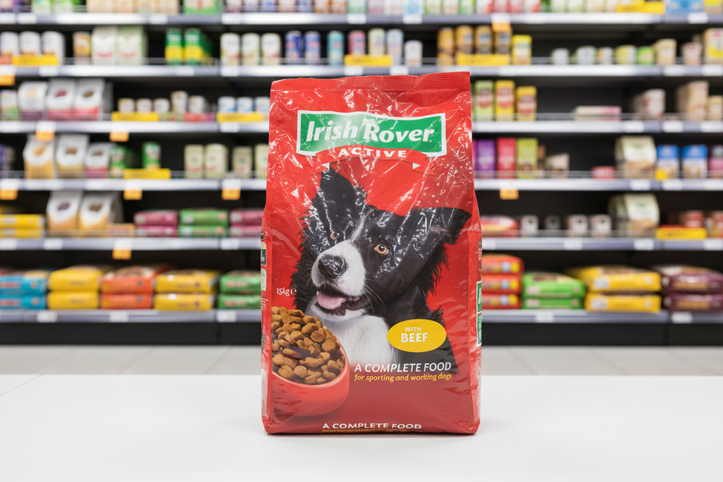 Irish Rover Active Complete Dog Food With Beef 15Kg