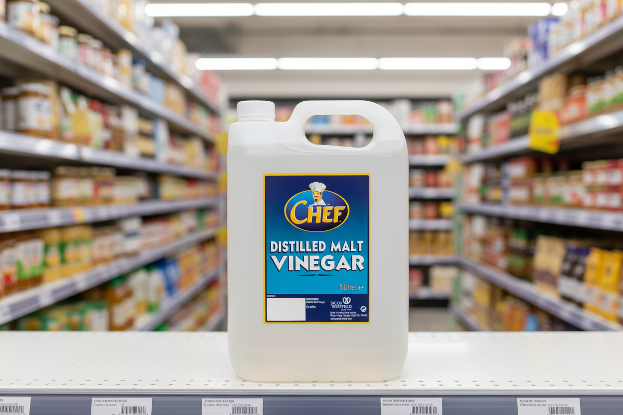 2 x Chef Distilled Malt Vinegar 5L