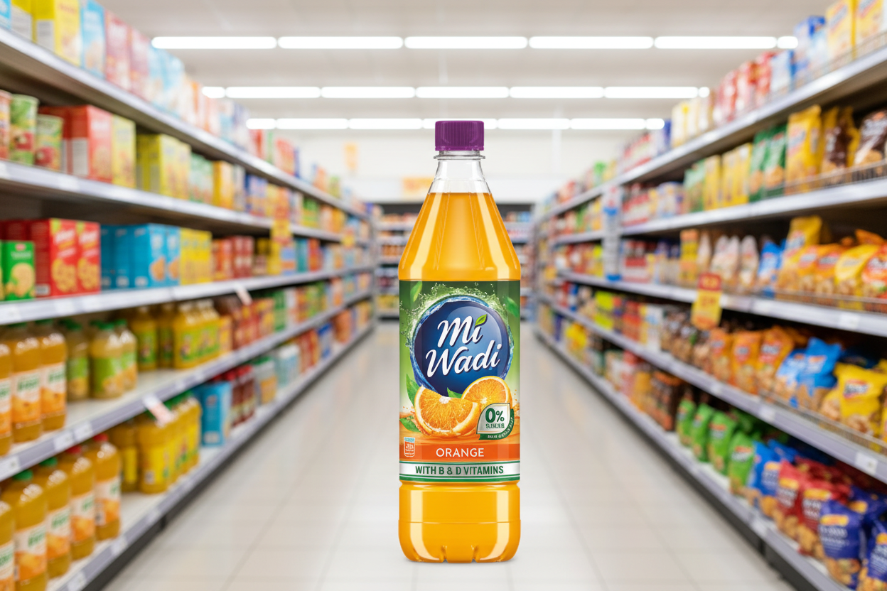12 x Mi Wadi Zero 0% Orange 1Ltr