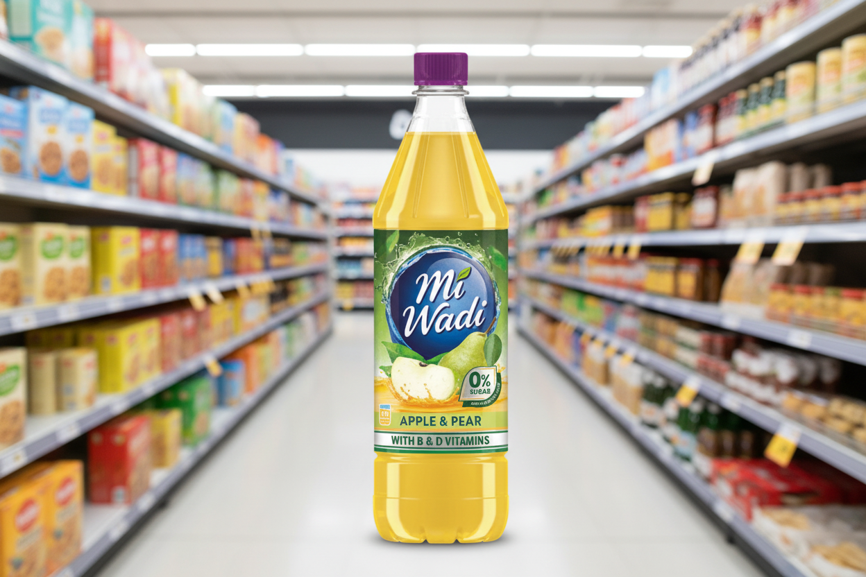 12 x Mi Wadi Zero 0% Apple & Pear 1L