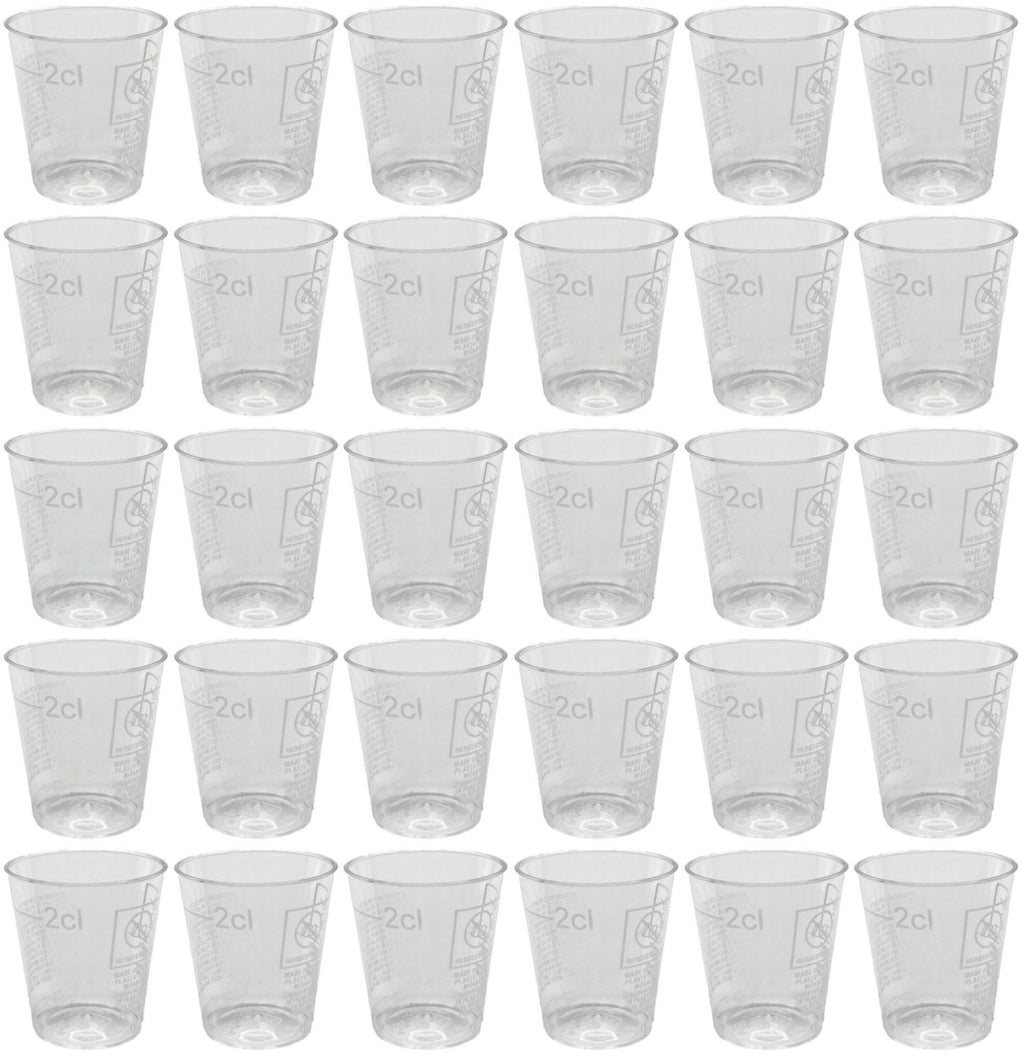 30 x 2Cl Shot Glasses (30X40)