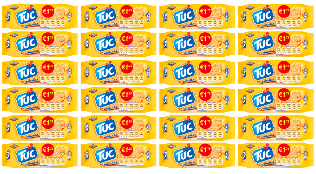 24 x Tuc Original - 100Gm