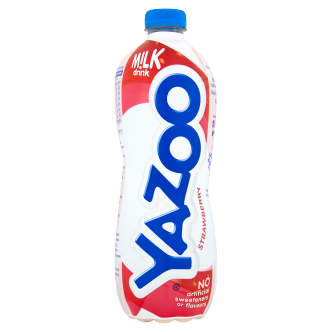 6 x Yazoo Strawberry Milk Drink 1Lt