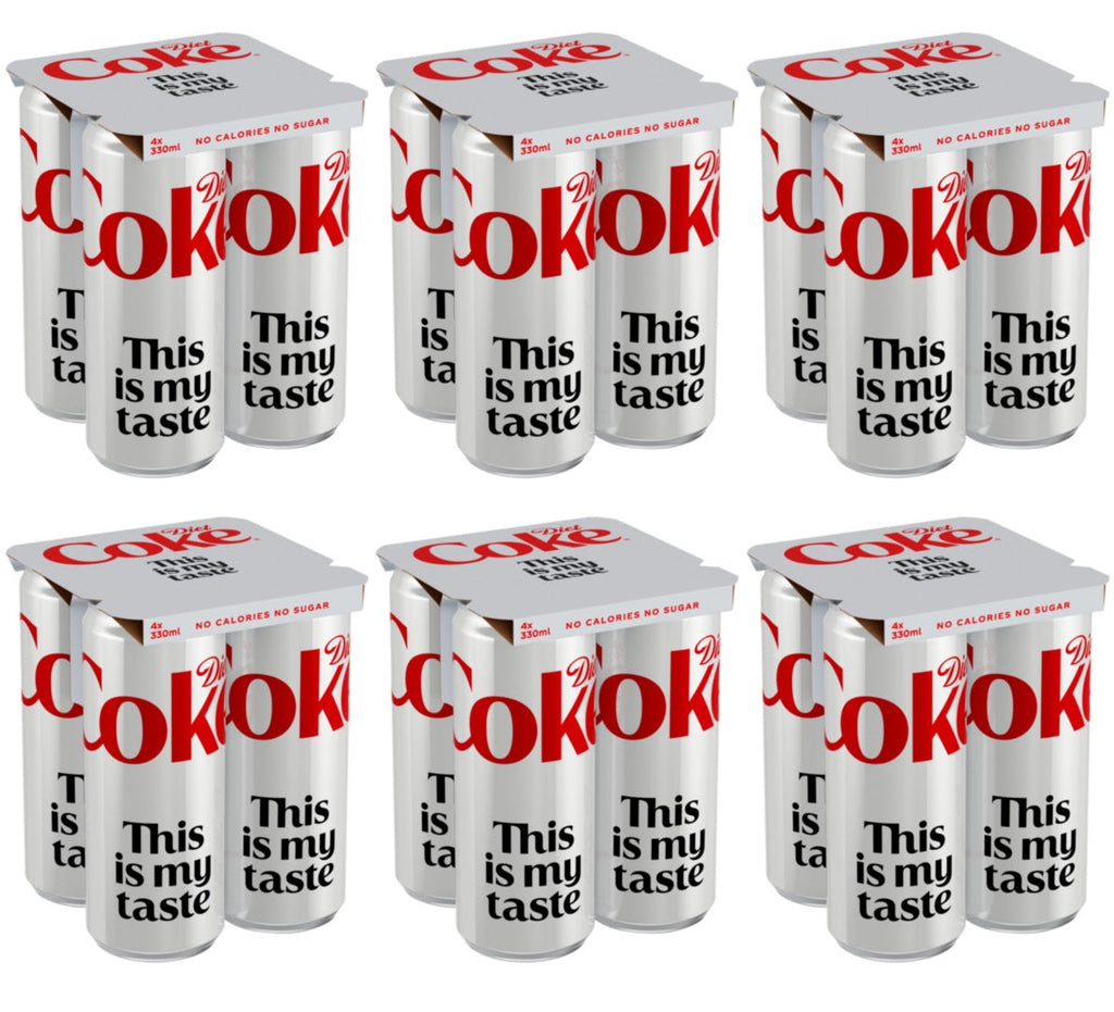 6 x Diet Coke 4 X 330Ml