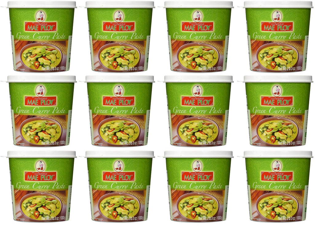 12 x Mae Ploy Curry Paste Green