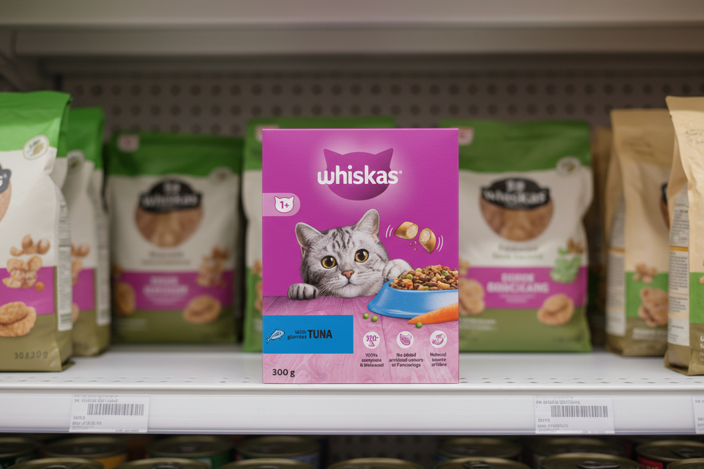 6 x Whiskas Cat 1+ Complete Tuna - 300Gm