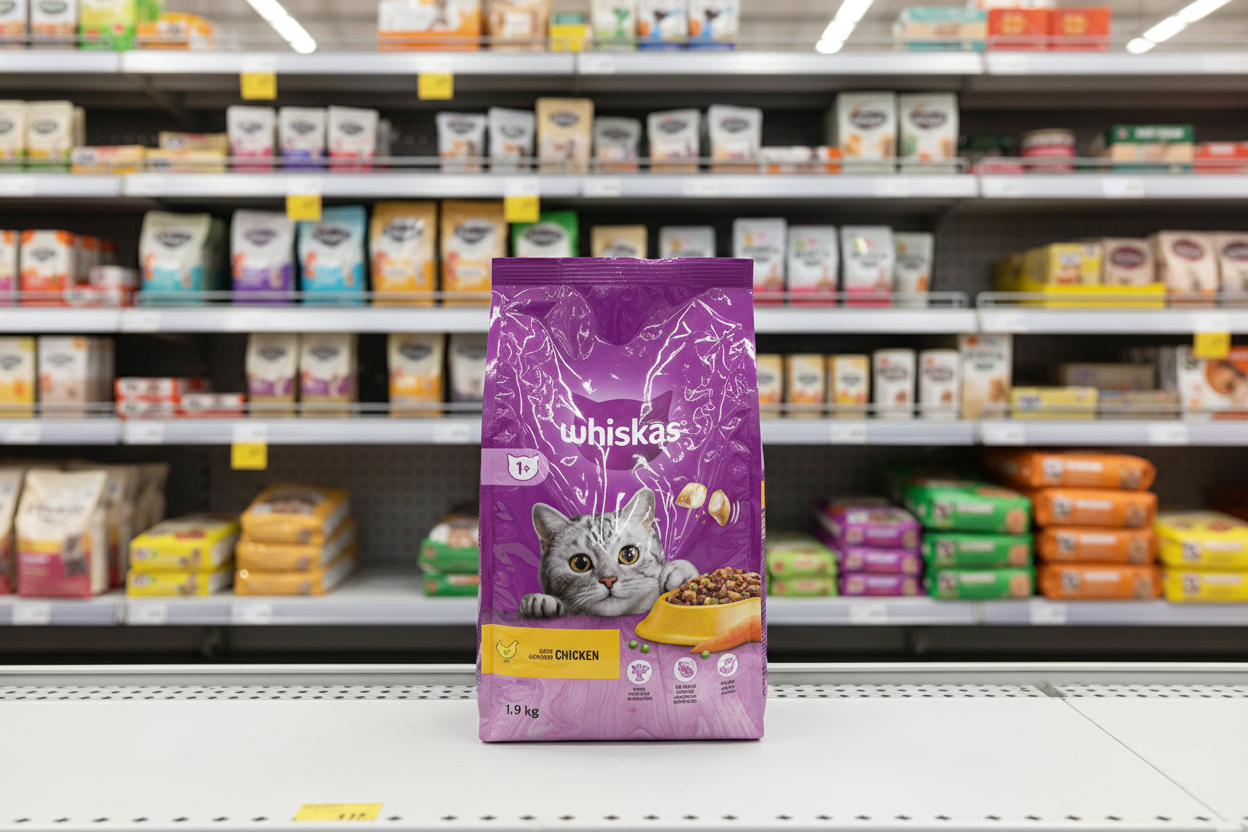 4 x Whiskas Cat 1+ Complete Chicken  - 1.9Kg