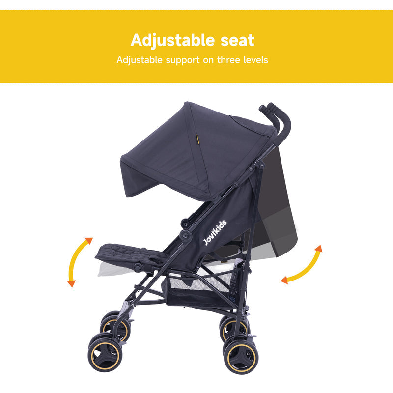 Jovikids Ezra Stroller - Shadow Black