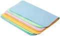 5Pcs Colourful Soft Chamois Glasses Cleaners – Fine Fiber Lens Cloths
