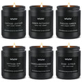 6 Pack Candles for Home – Aromatherapy Gift Set for Men (42 oz, 300 Hours)