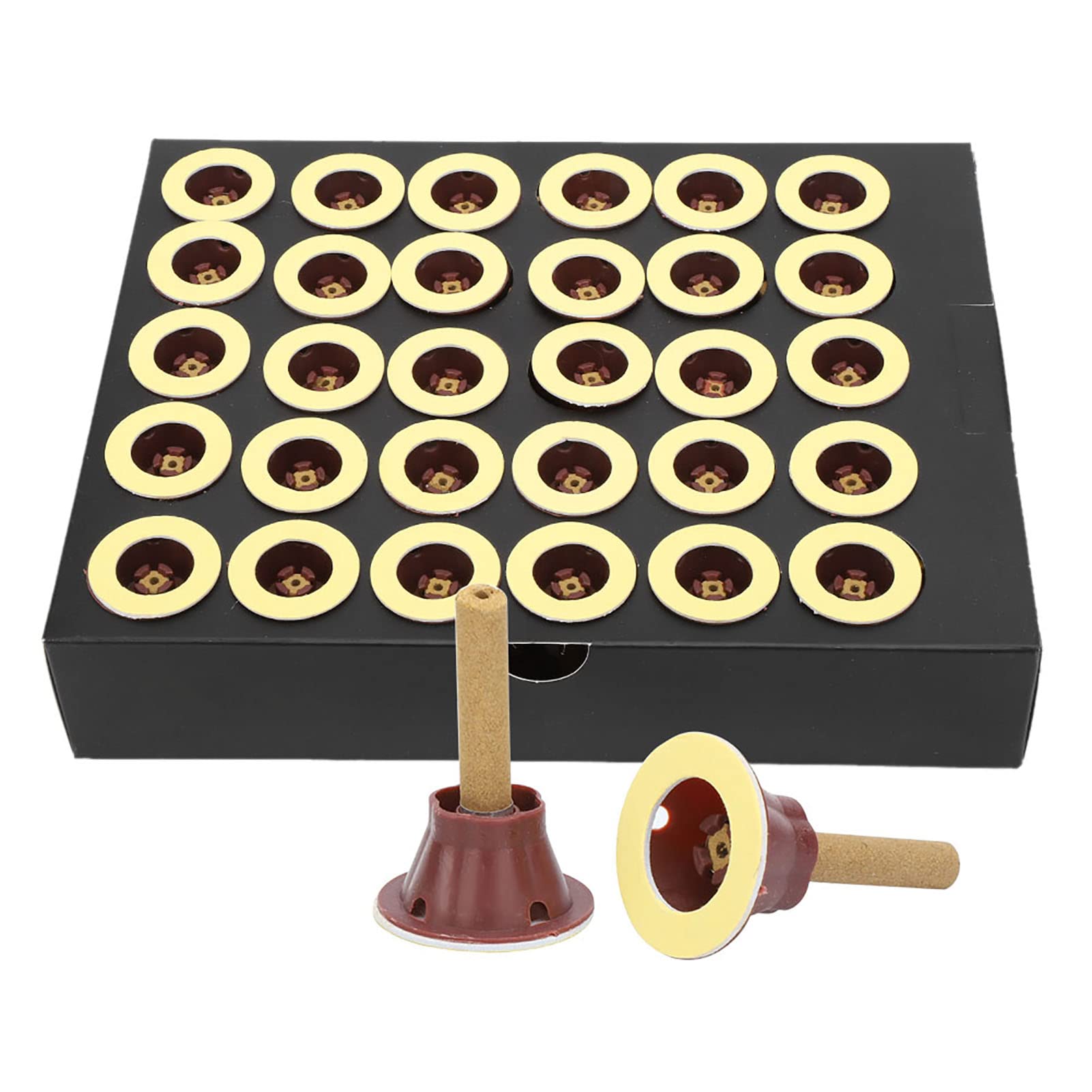 60pcs Moxa Sticks – Self-Adhesive Moxibustion Device for Neck, Shoulders & Back