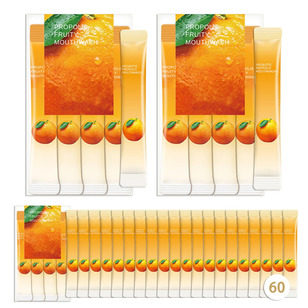 60Pcs Travel Size Mouthwash | Portable Mini Mouthwash for Fresh Breath