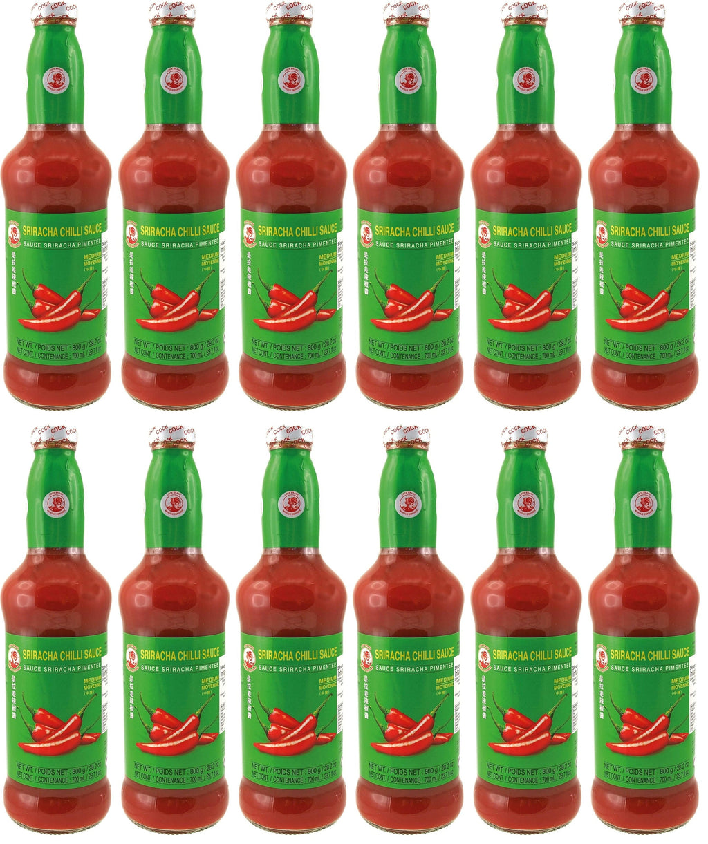 12 x Sriracha Sauce Chilli 800g