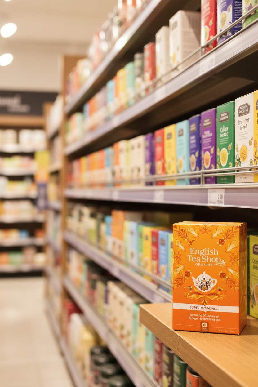 6 x English Tea Shop Turmeric Ginger Lemongrass - 20Bags