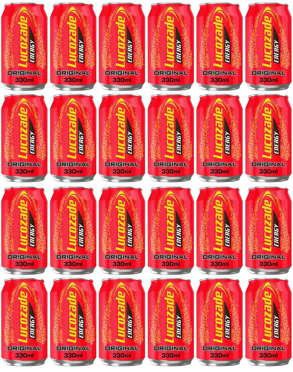 24 x Lucozade Energy Original 330Ml