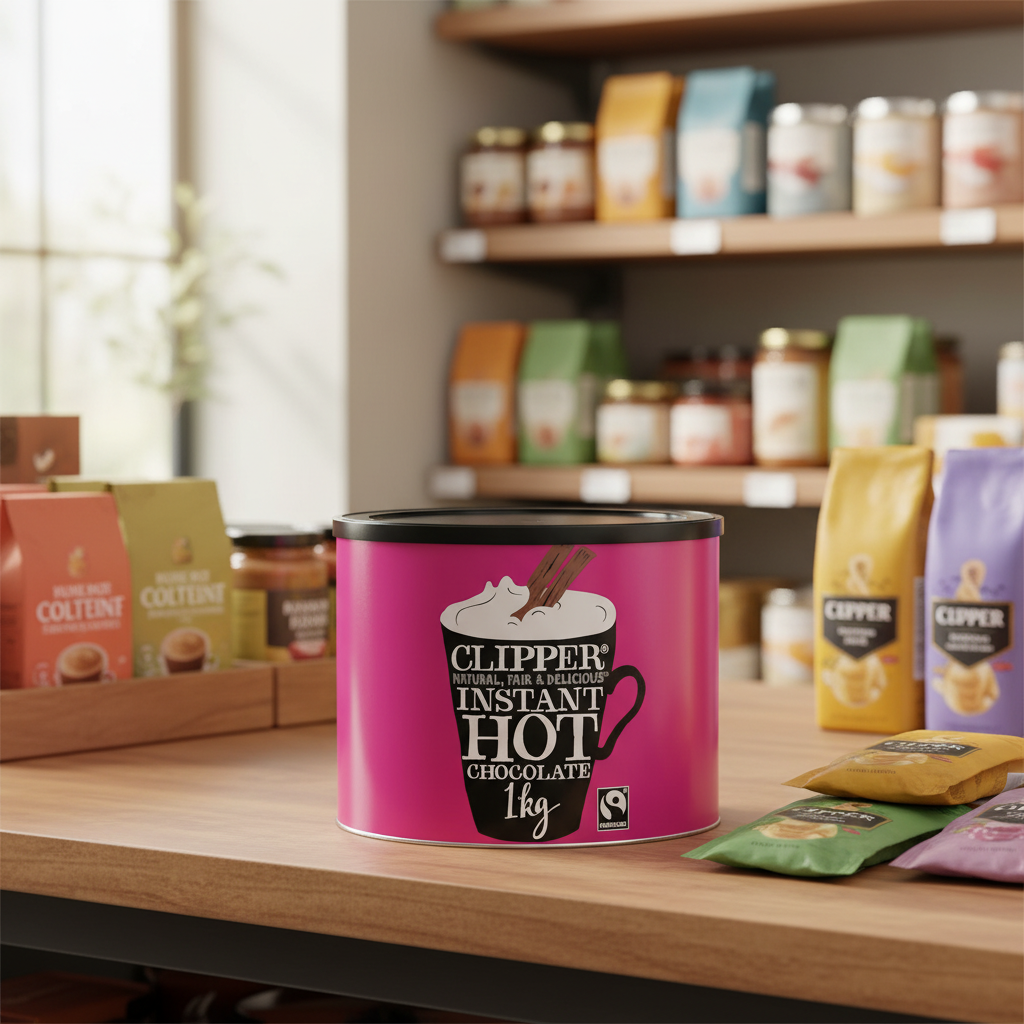 Clipper Fairtrade Instant Hot Chocolate - 1kg