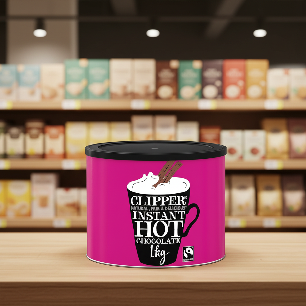 Clipper Fairtrade Instant Hot Chocolate - 1kg