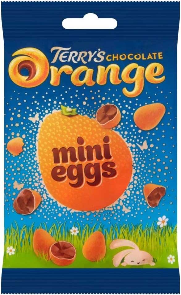 12 x Terrys Chocolate Orange Mini Eggs Bag - 70GM