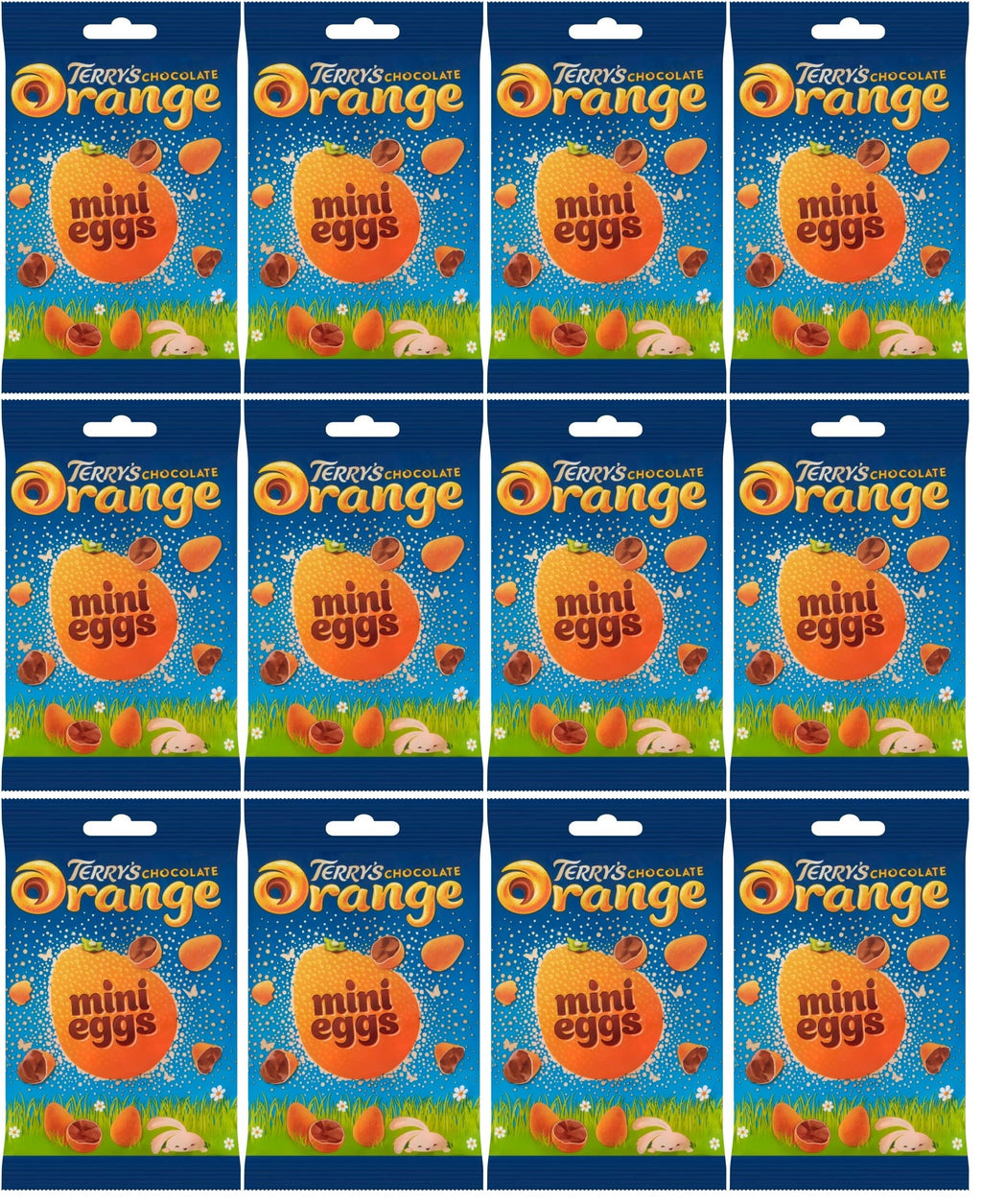 12 x Terrys Chocolate Orange Mini Eggs Bag - 70GM