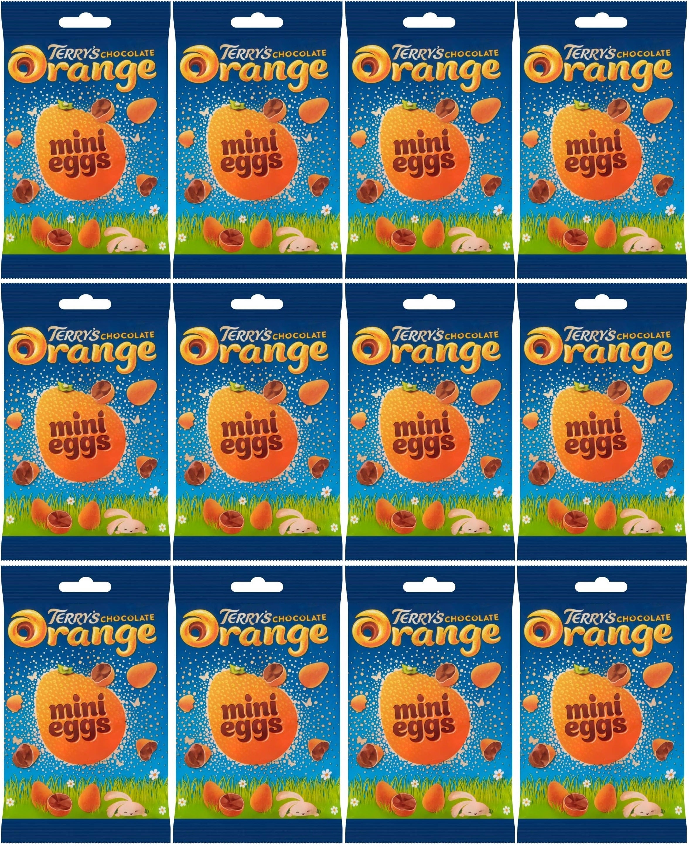 12 x Terrys Chocolate Orange Mini Eggs Bag - 70GM