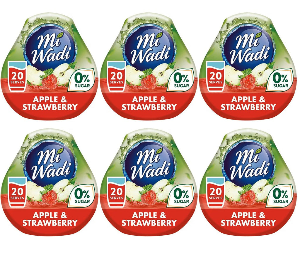 6 x Mi Wadi Apple & Strawberry 66Ml