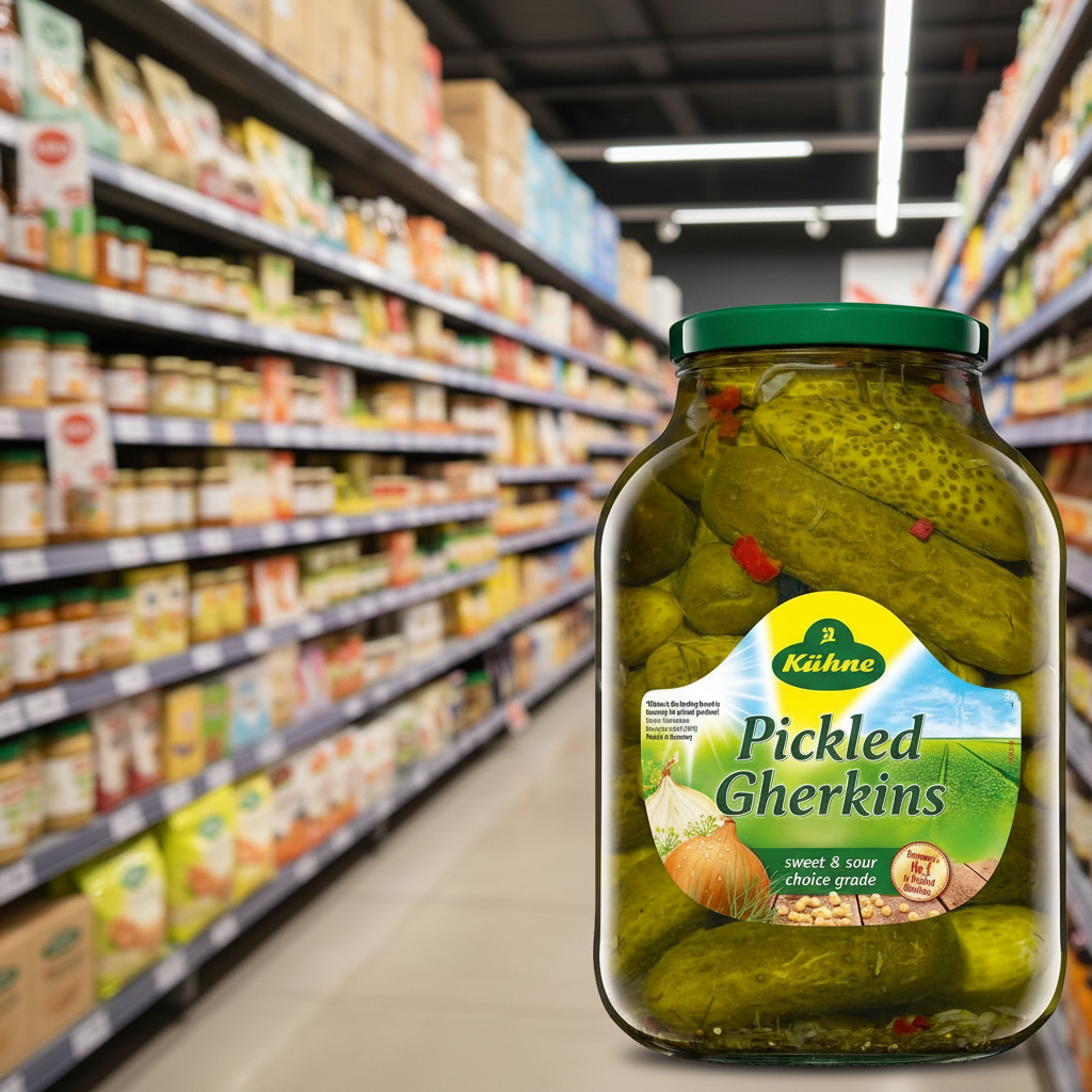 Kühne Pickled Gherkins 2450G