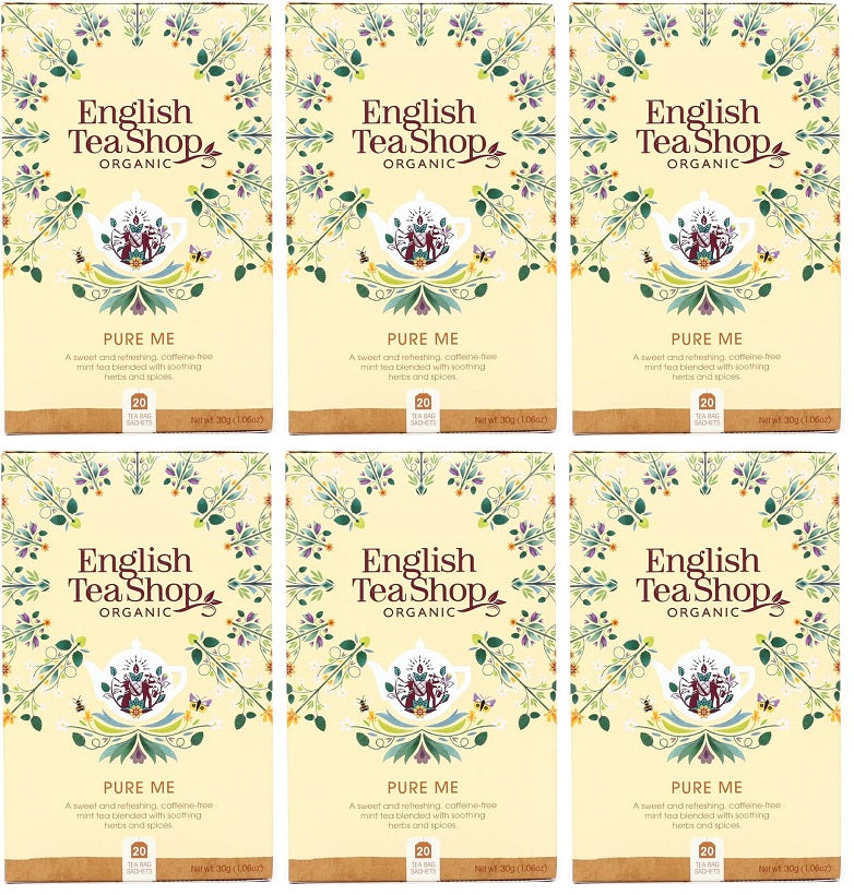6 x English Tea Shop Pure Me Wellness - 20Bags