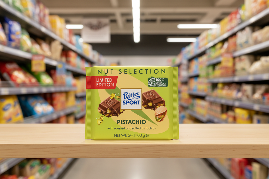 12 x Ritter Sport Pistachio - 100G