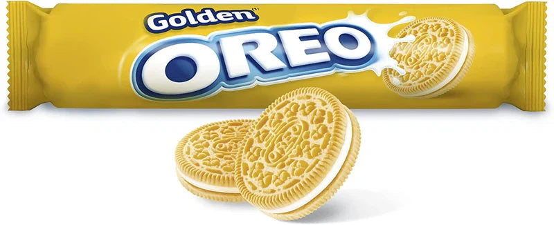 16 x Oreo Golden Sandwich Biscuits 154gm - 154GM