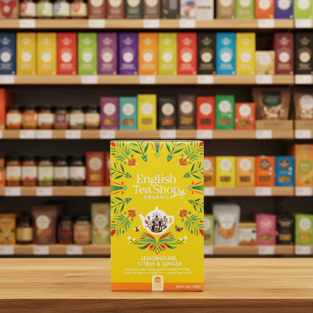 6 x English Tea Shop Lemongrass Citrus & Ginger - 20Bags