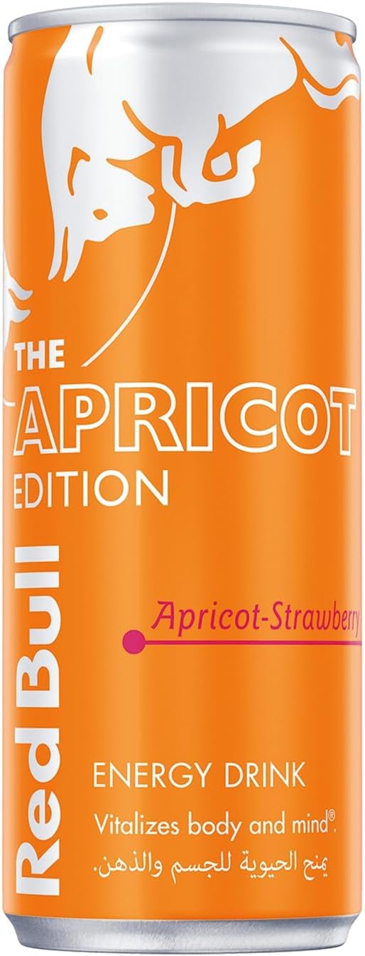 24 x Red Bull Edition, Energy Drink, Apricot Strawberry 250Ml