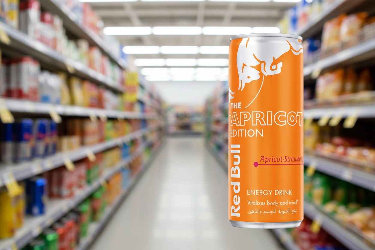 24 x Red Bull Edition, Energy Drink, Apricot Strawberry 250Ml